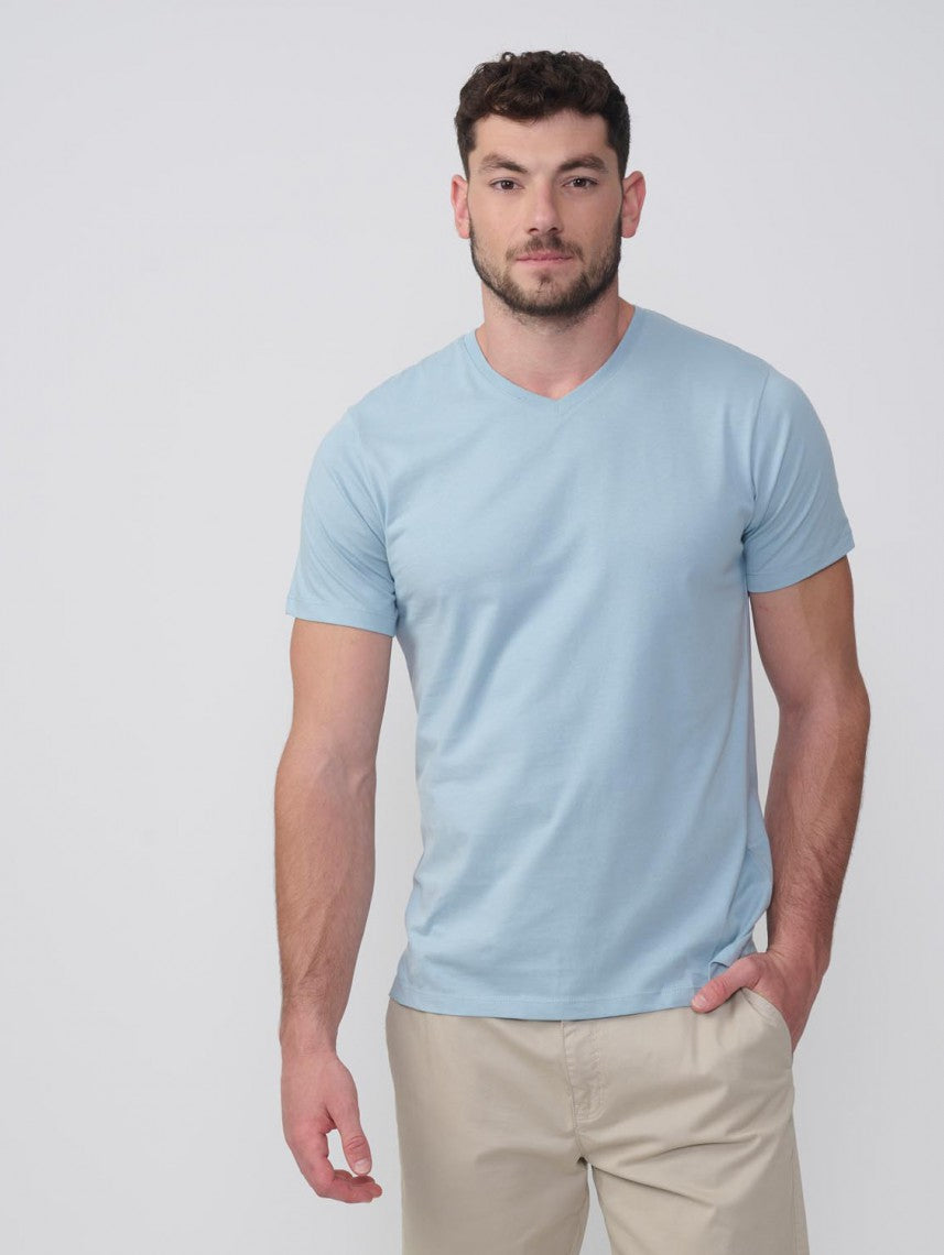 MEN’S Basic Slim Fit V neck
