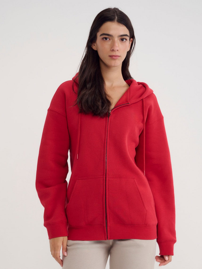 POSEIDON OVERSIZE ZIP UP HOODIE