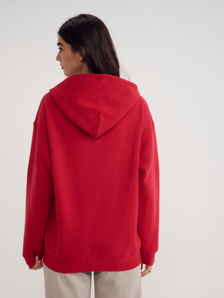 POSEIDON OVERSIZE ZIP UP HOODIE