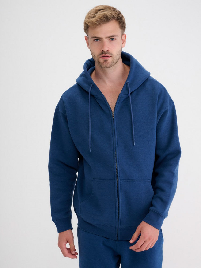 POSEIDON OVERSIZE ZIP UP HOODIE