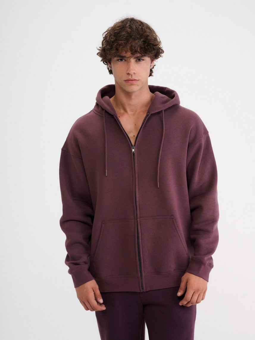POSEIDON OVERSIZE ZIP UP HOODIE